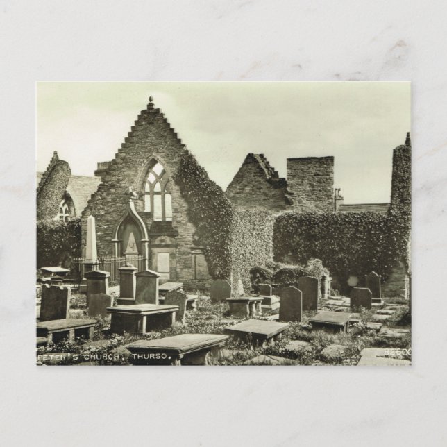 St Peter's Church Thurso, Scotland Postcard (Front)