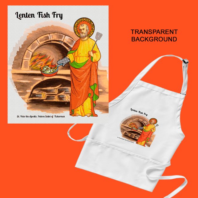 St. Peter's Lenten Fish Fry Apron (Creator Uploaded)