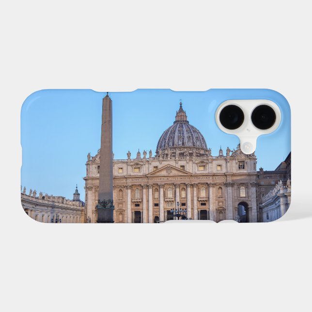 St. Peter's Square in Vatican City - Rome, Italy (Back (Horizontal))