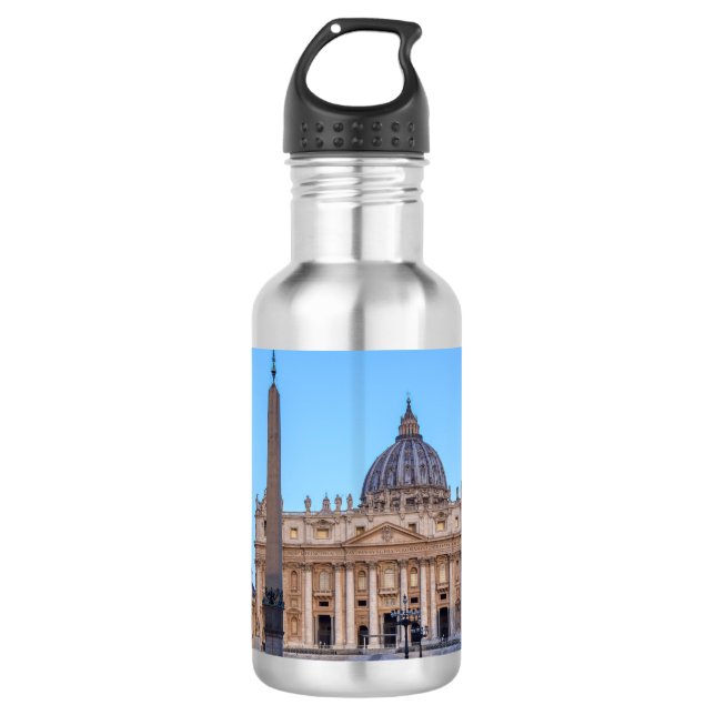 St. Peter's Square in Vatican City - Rome, Italy 532 Ml Water Bottle (Front)