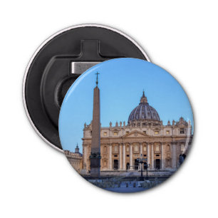 St. Peter's Square in Vatican City - Rome, Italy Bottle Opener