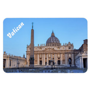 St. Peter's Square in Vatican City - Rome, Italy Magnet