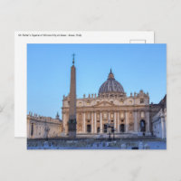 St. Peter's Square in Vatican City - Rome, Italy
