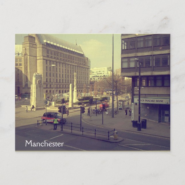 St Peter's Square, Manchester Postcard (Front)