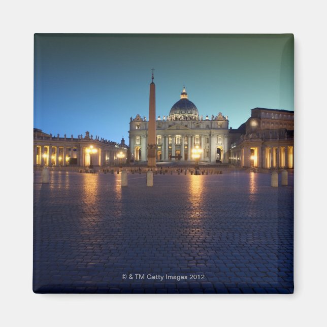 St Peters Square, Rome, Italy Magnet (Front)