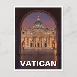 St Peters Vatican City Travel Postcard