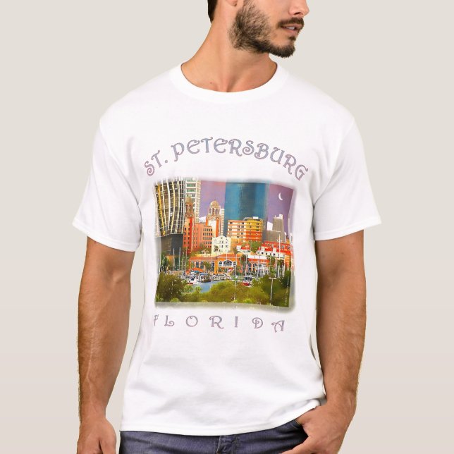 St. Petersburg at Night T-Shirt (Front)
