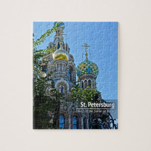 St. Petersburg, Church of the Saviour on Blood Jigsaw Puzzle
