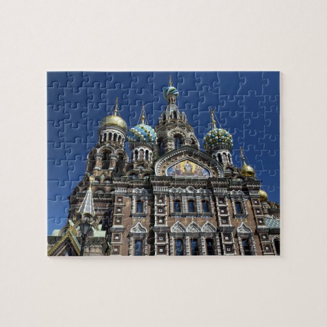 St Petersburg church, Russia Jigsaw Puzzle (Horizontal)