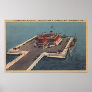 St. Petersburg, Florida - Aerial of Million Poster