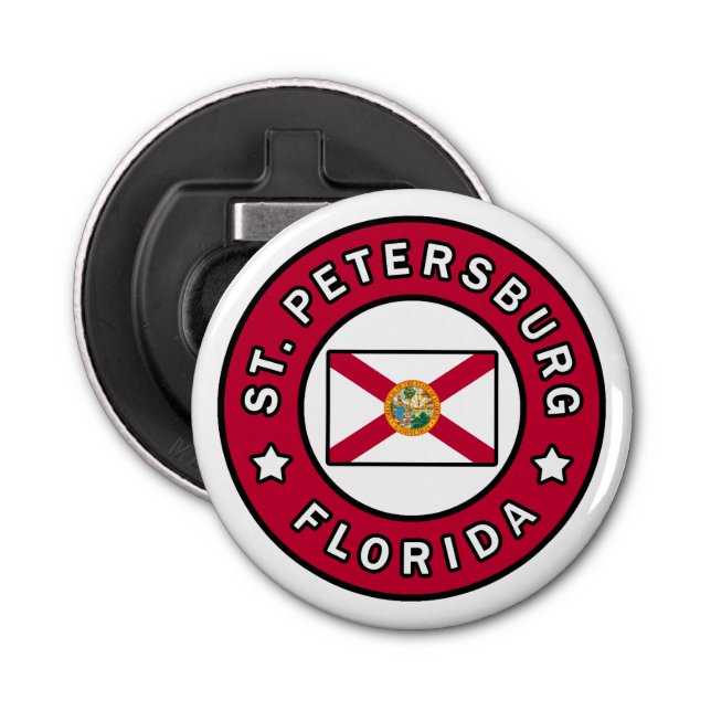 St. Petersburg Florida Bottle Opener (Front)