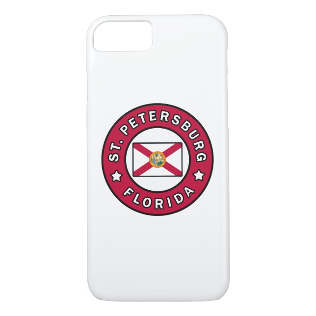 St. Petersburg Florida Case-Mate iPhone Case (Back)
