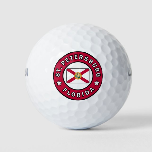St. Petersburg Florida Golf Balls (Front)