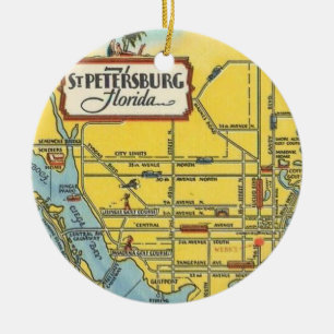 St Petersburg Florida Ornament