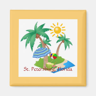 St. Petersburg, Florida refrigerator magnet