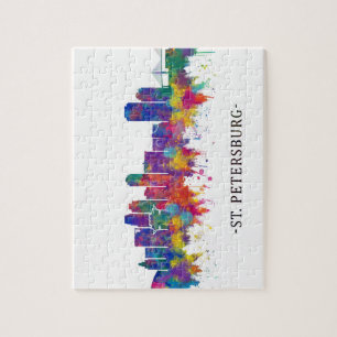 St. Petersburg Florida Skyline Jigsaw Puzzle