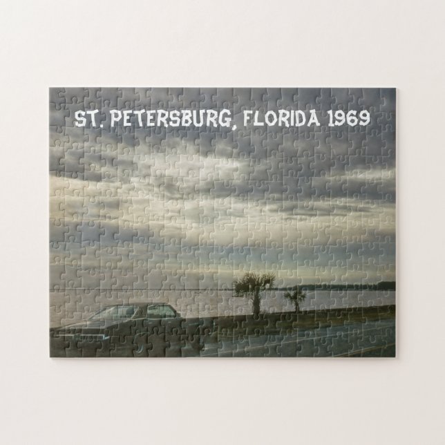 St. Petersburg Florida Sunset 10x14 Photo Puzzle (Horizontal)