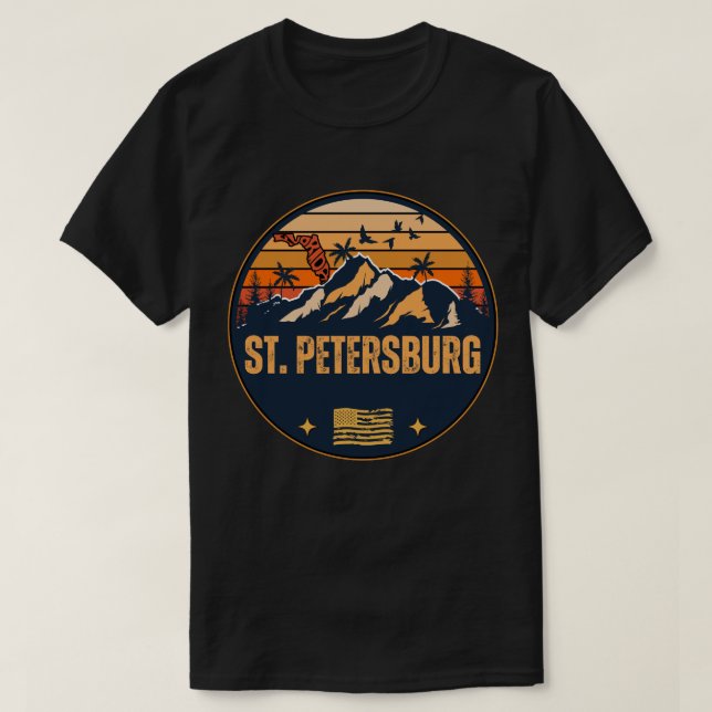 St. Petersburg, Florida  T-Shirt (Design Front)