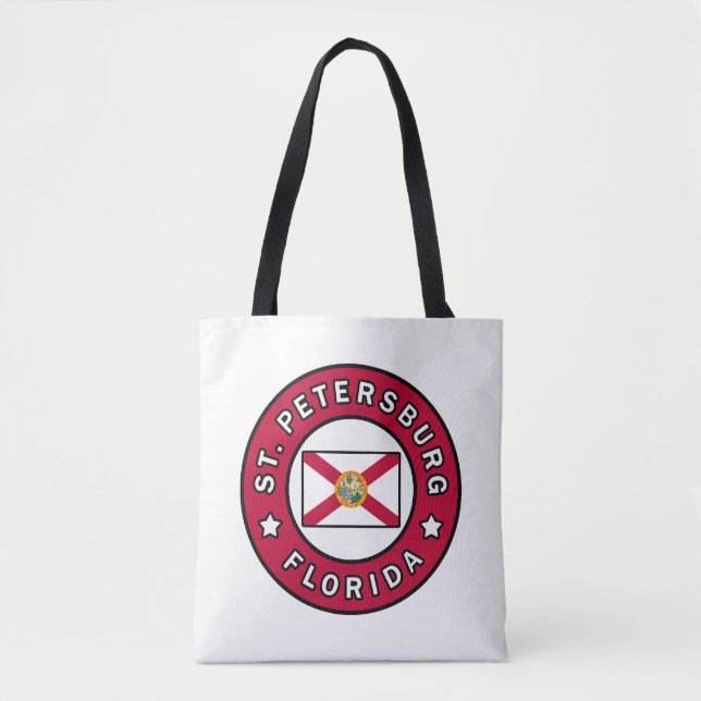 St. Petersburg Florida Tote Bag (Front)