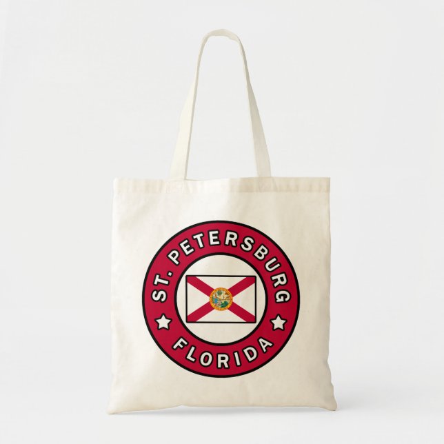 St. Petersburg Florida Tote Bag (Front)