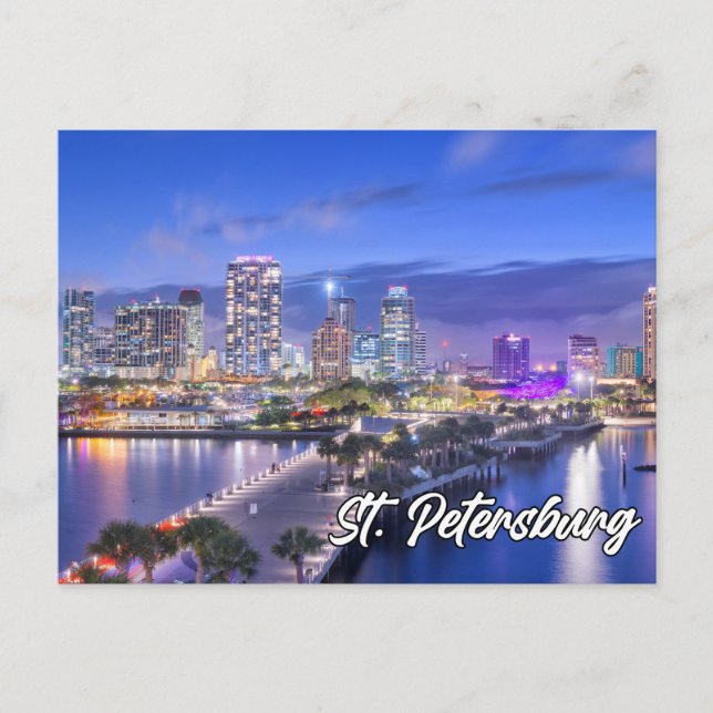 St. Petersburg, Florida, USA Postcard (Front)
