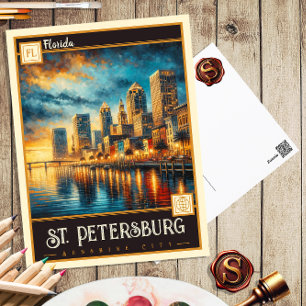 St. Petersburg, Florida   Vintage Postcard