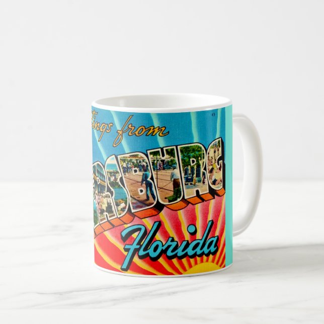 St Petersburg Greeting Mug (Front Right)