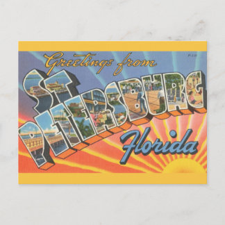 St Petersburg Greeting Postcard