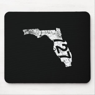 St. Petersburg Holiday Area Code 727 Mouse Mat