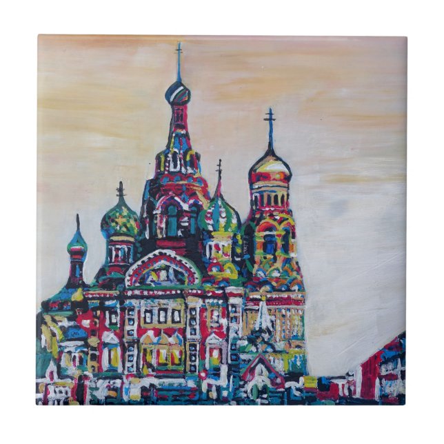 St Petersburg I Tile (Front)