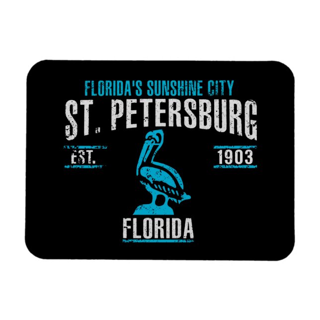 St. Petersburg Magnet (Horizontal)