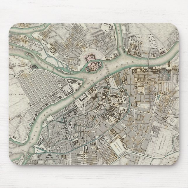 St Petersburg Mouse Mat (Front)