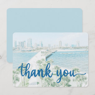 St. Petersburg Pier Thank You Cards