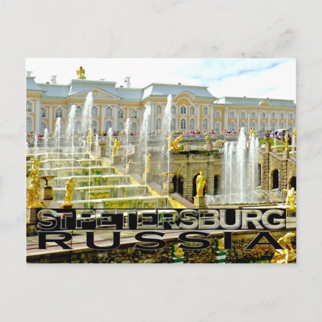 St Petersburg Postcard (Front)