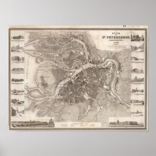 St Petersburg, Russia Poster