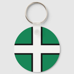 St. Petroc’s flag / Flag of Devon Keychain