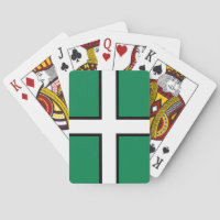 St. Petroc’s flag / Flag of Devon Playing Cards