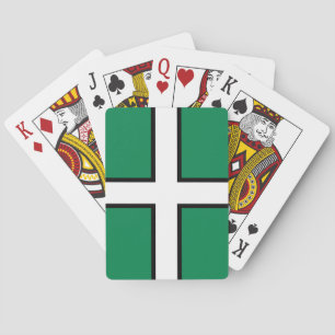 St. Petroc’s flag / Flag of Devon Playing Cards