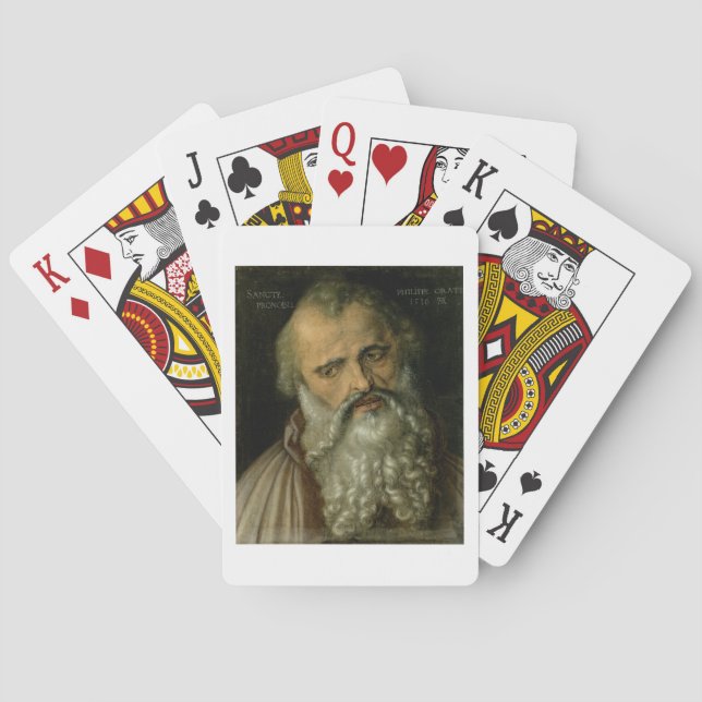 St. Philip the Apostle, 1516 (oil on canvas) Playing Cards (Back)