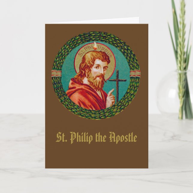 St. Philip the Apostle (JMAS 10) Greeting Card (Front)