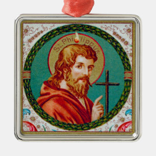 St. Philip the Apostle (JMAS 10) Metal Tree Decoration