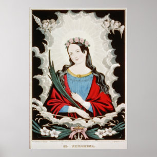 St. Philomena - 1845 Poster