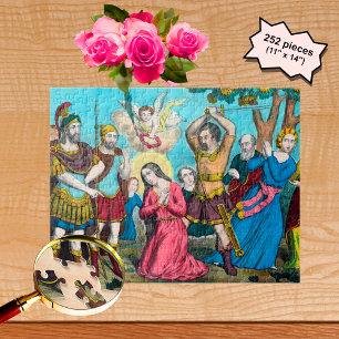 St. Philomena Being Beheaded Jigsaw Puzzle
