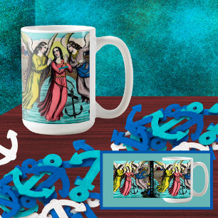 St. Philomena Being Rescued from Drowning Coffee Mug