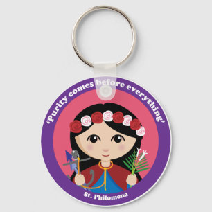 St. Philomena Key Ring