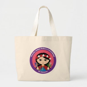 St. Philomena Large Tote Bag