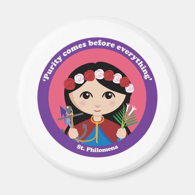 St. Philomena Magnet (Front)