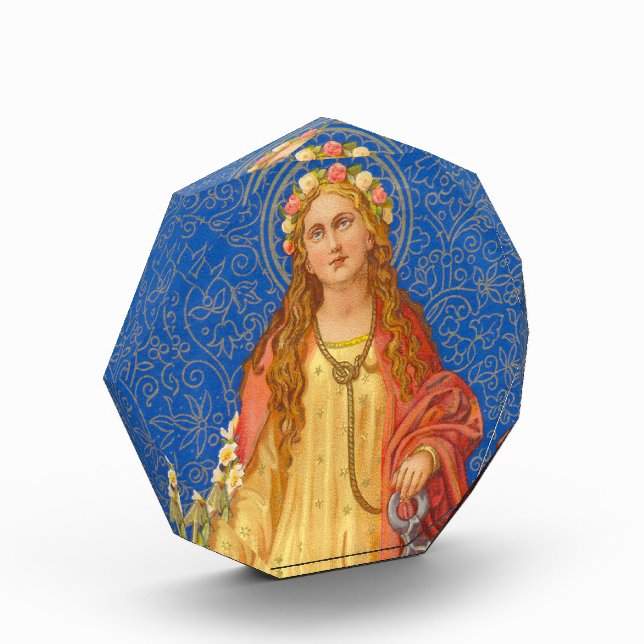 St. Philomena with Anchor (SNV 051) Photo Block (Left)