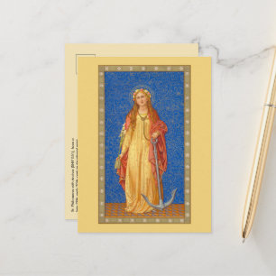 St. Philomena with Anchor (SNV 051) Postcard