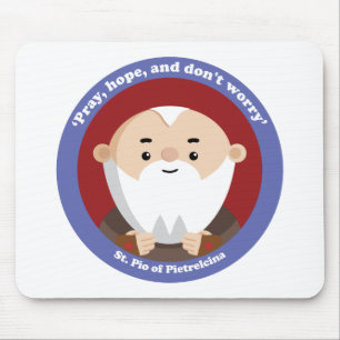 St Pio of Pietrelcina Mouse Mat